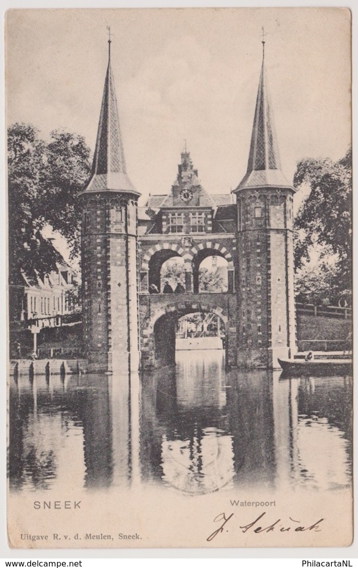 Sneek - Waterpoort - 1903 - Sneek