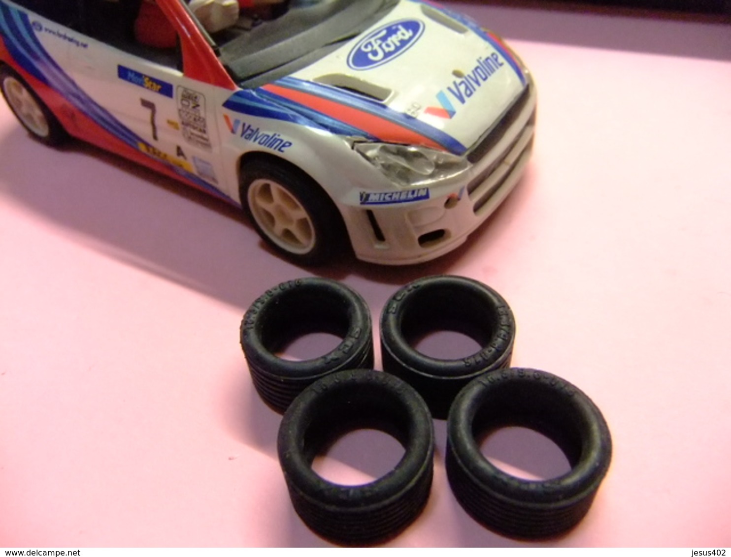 SCALEXTRIC FORD FOCUS ACCESORIO Neumaticos 18.3 Mm X 9.8 Mm - Toebehoren