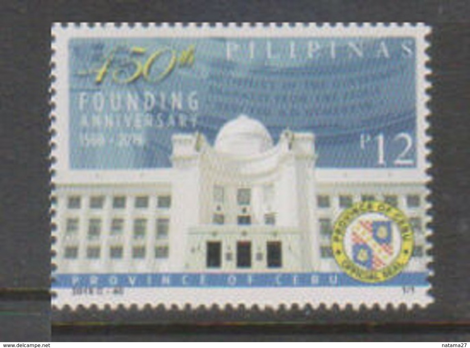 Filippine Philippines Philippinen Filipinas 2019 Cebu 450th Founding Anniversary Singles 12p - MNH** (see Photo) - Filippine