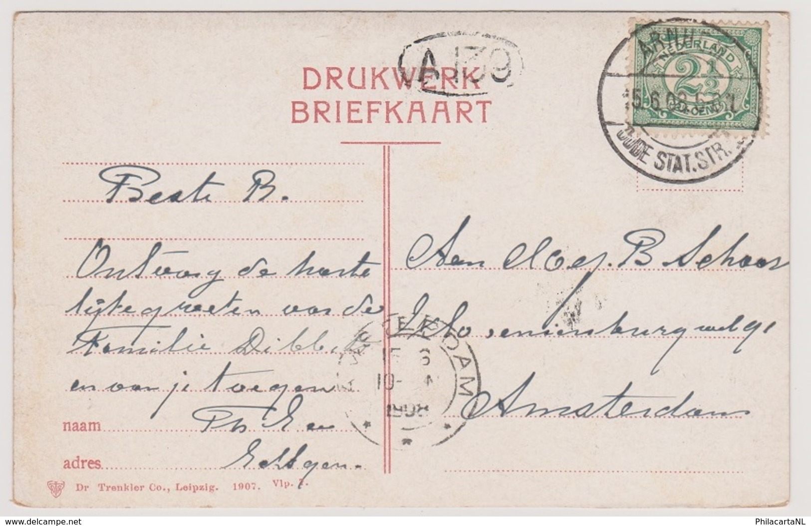 Velp Bij Arnhem - Beekhuizen - 1908 - Velp / Rozendaal