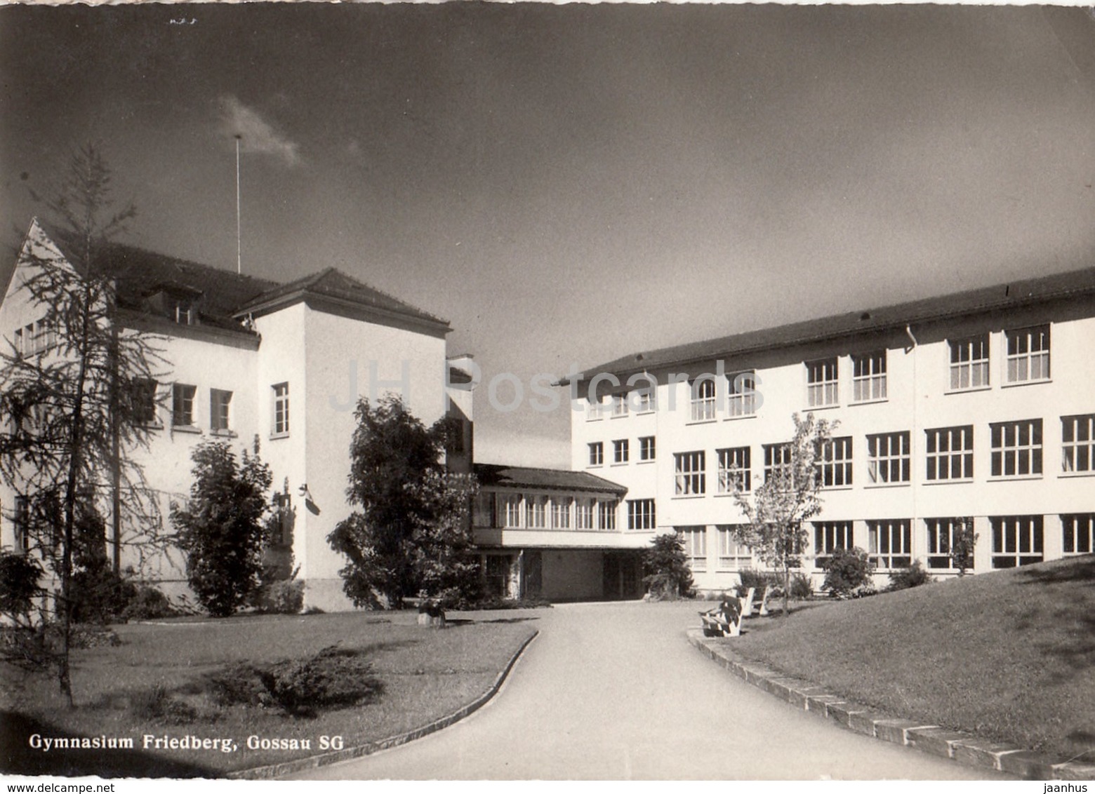 Gymnasium Friedberg - Gossau - SG - School - Switzerland - 1968 - Used - Gossau