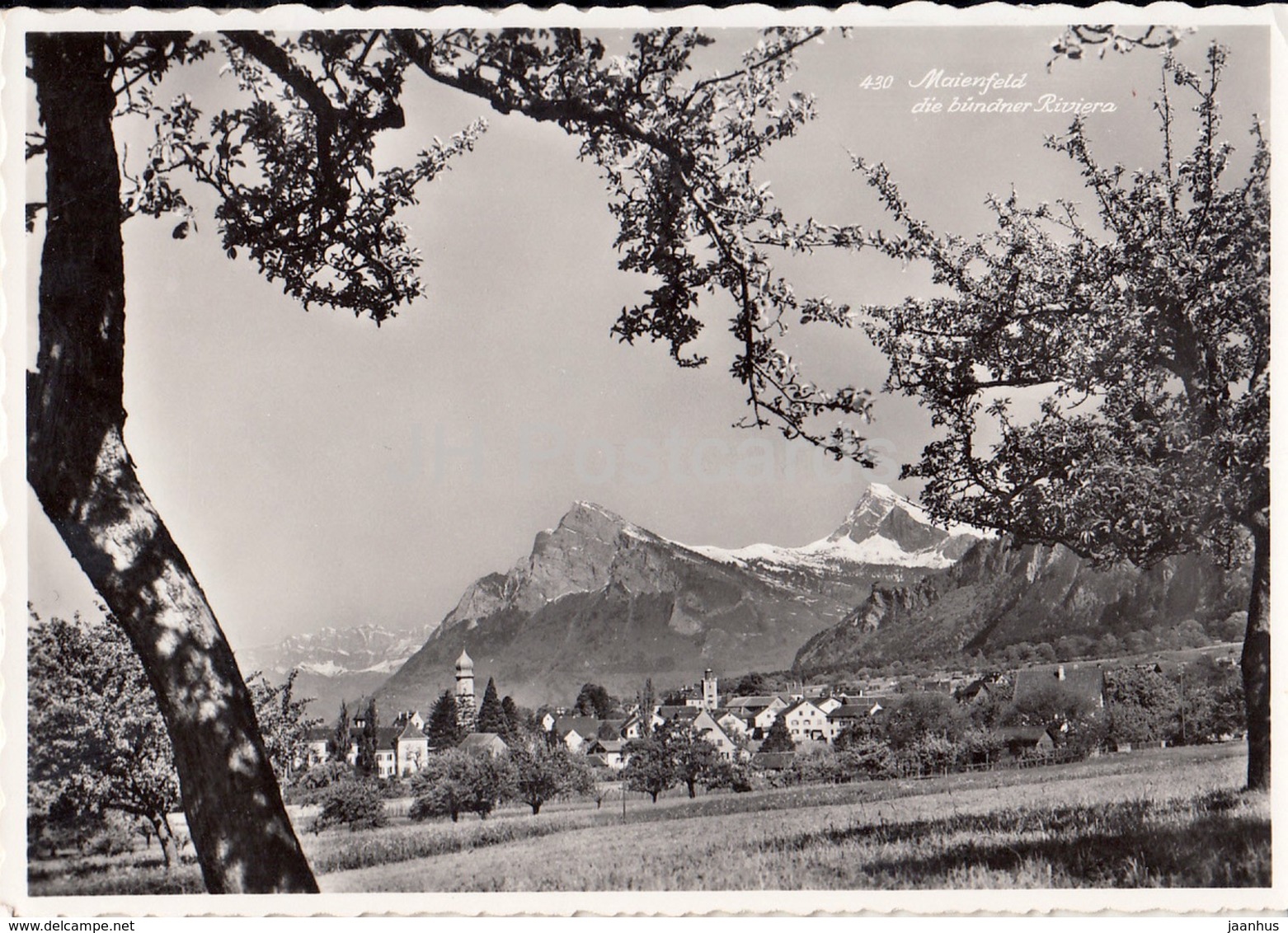 Maienfeld Die Bundner Riviera - 430 - Switzerland - Old Postcard - Unused - Maienfeld