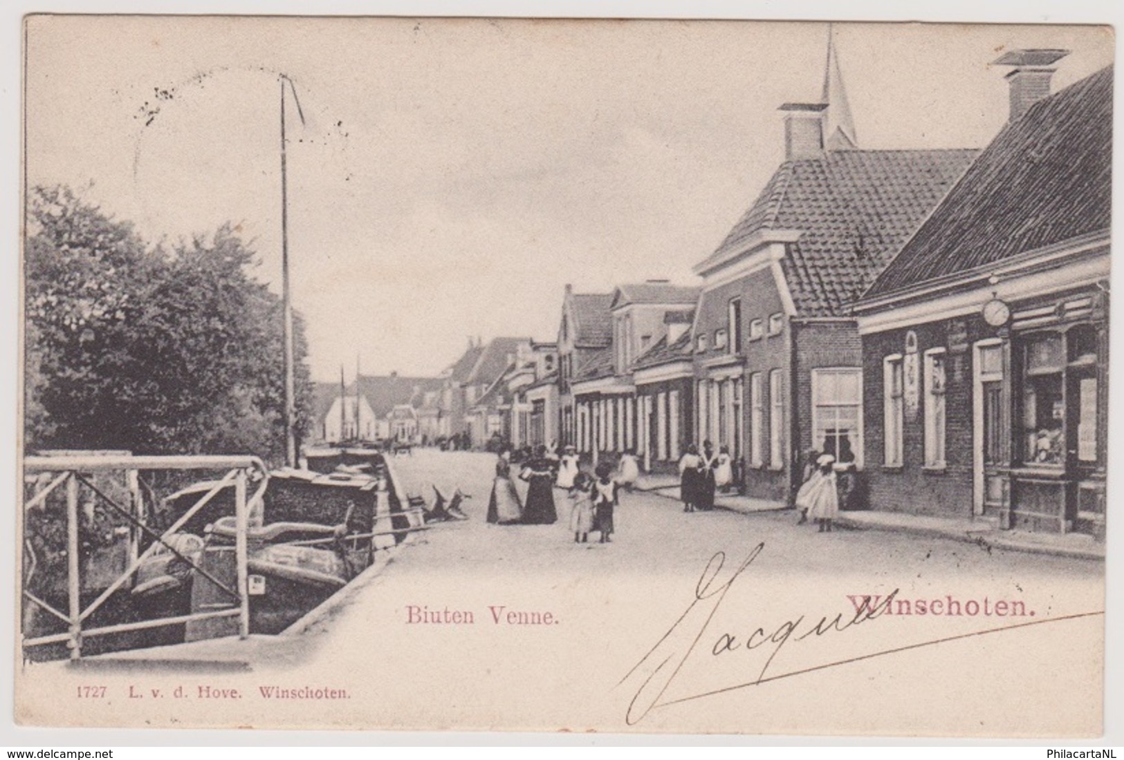 Winschoten - Buiten Venne Met Volk - 1905 - Winschoten