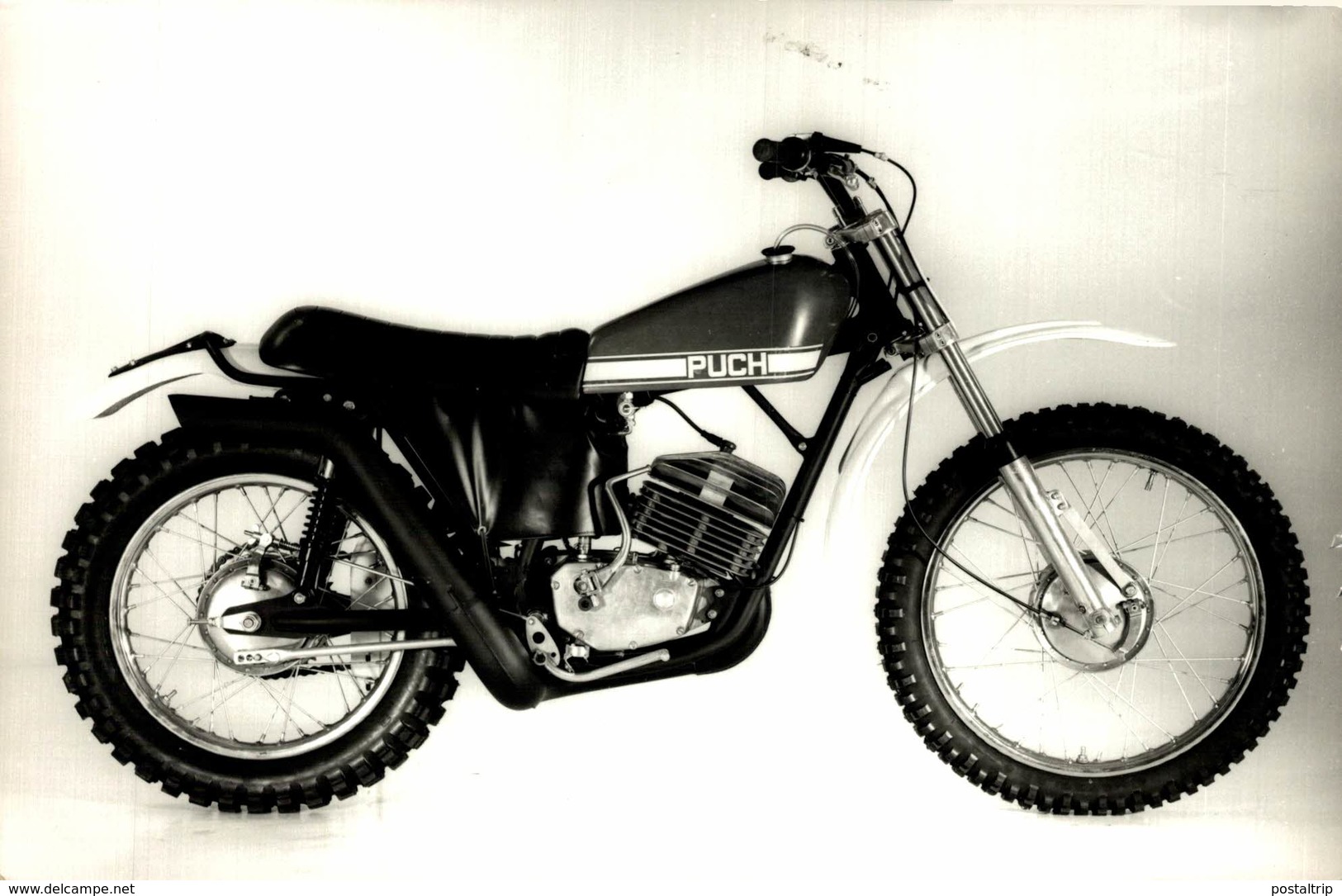 Puch +-18cm X 12cm  Moto MOTOCROSS MOTORCYCLE Douglas J Jackson Archive Of Motorcycles - Sonstige & Ohne Zuordnung