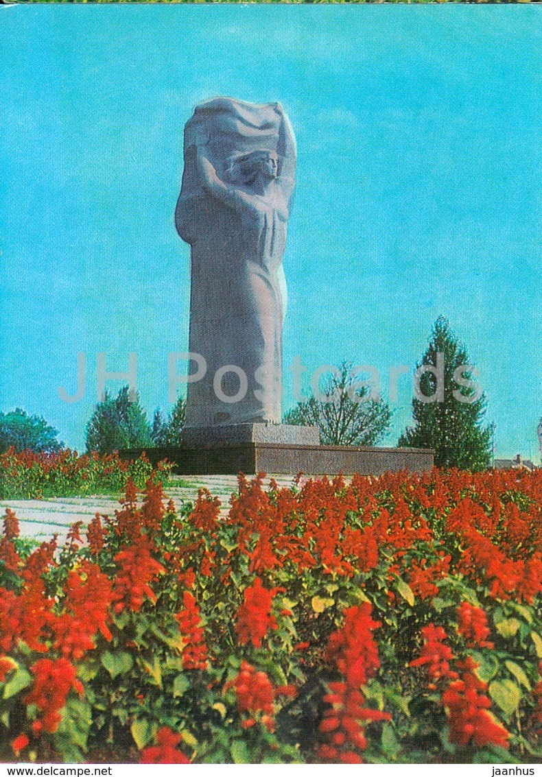 Panevezys - The Song Of Freedom Sculpture - 1975 - Lithuania USSR - Unused - Lituanie