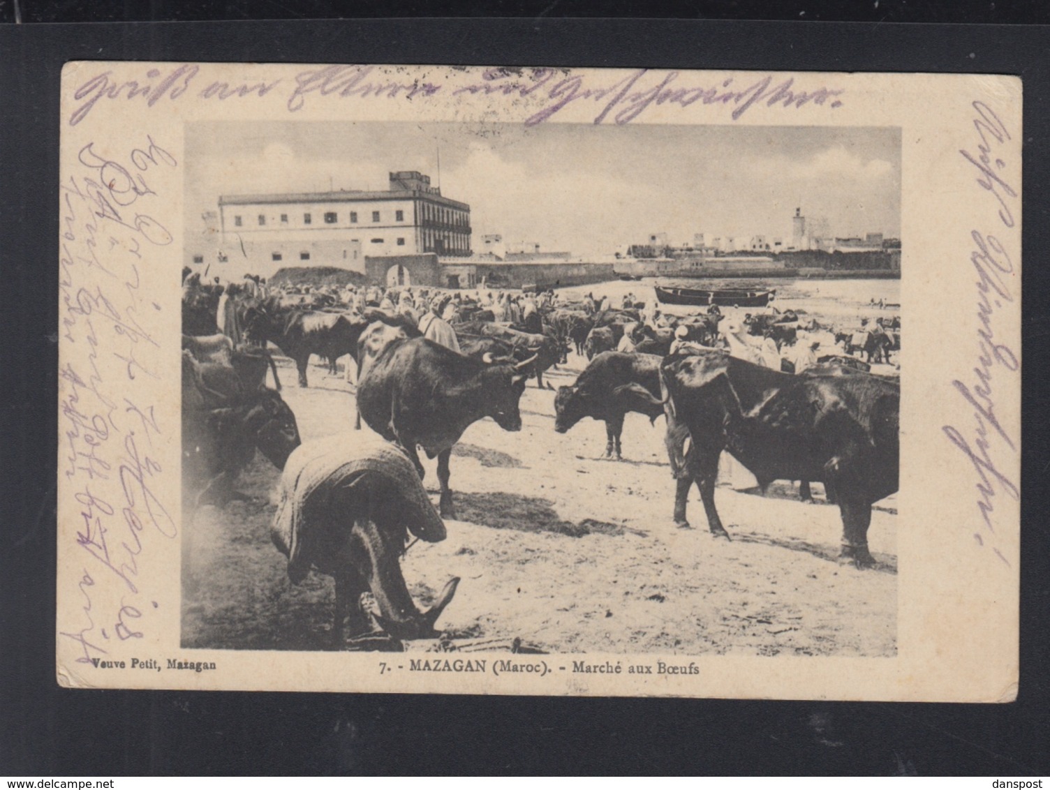 Maroc CP Mazagan Prisonnier Allemand 1915 - 1877-1920: Semi-Moderne