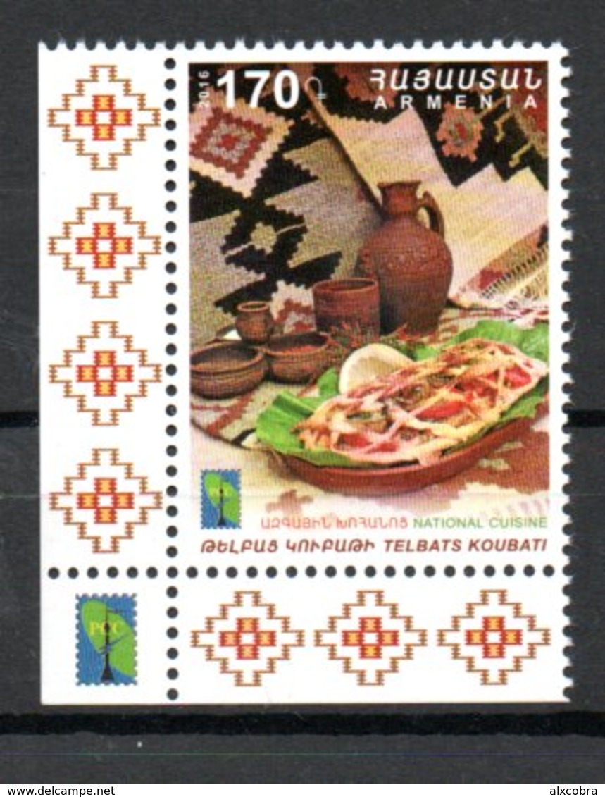 RCC PCC Armenia Gastronomy 2016 MNH - Armenia