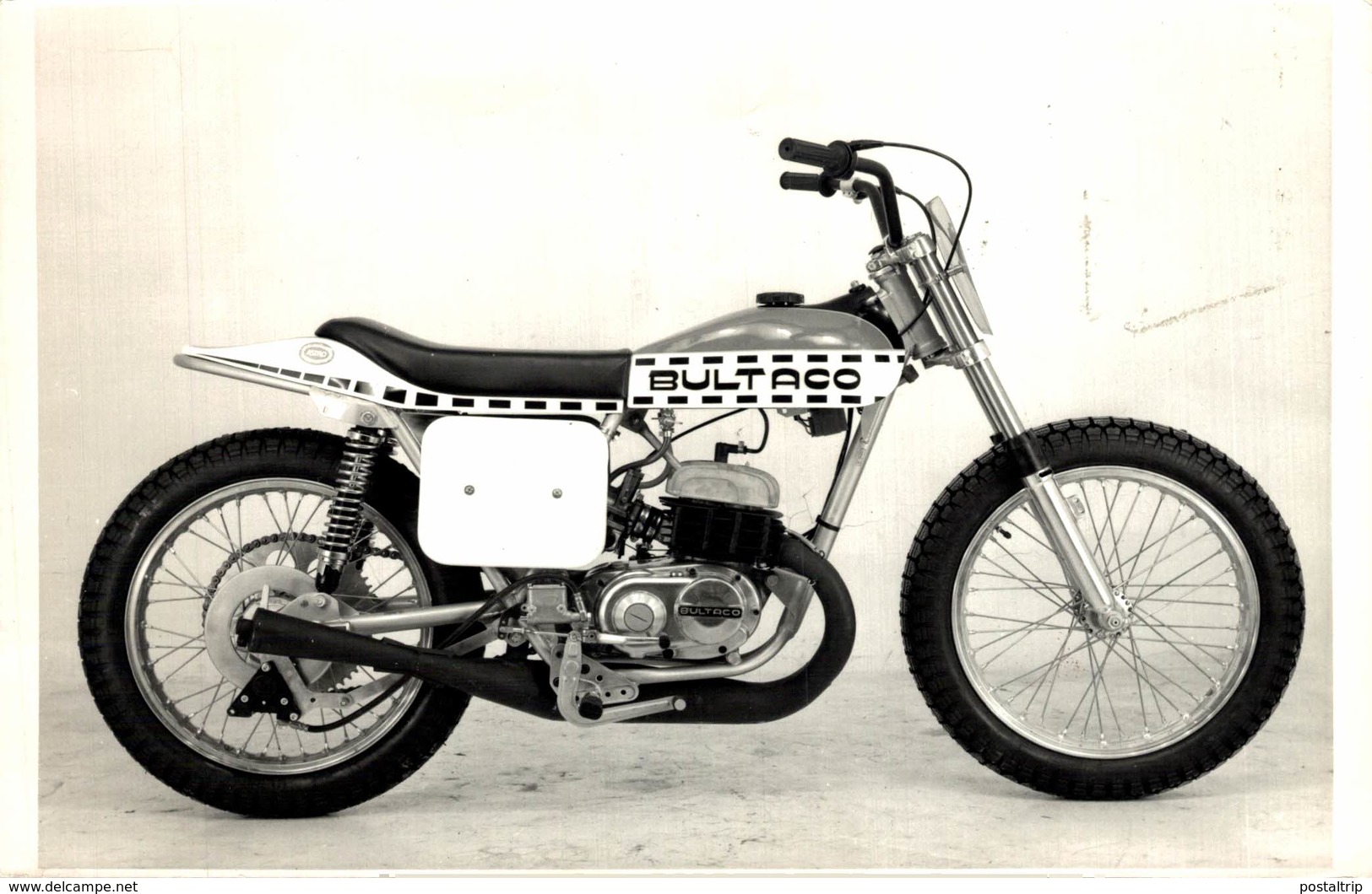 Bultaco Astro 250 Mod.195 +-18cm X 12cm  Moto MOTOCROSS MOTORCYCLE Douglas J Jackson Archive Of Motorcycles - Otros & Sin Clasificación