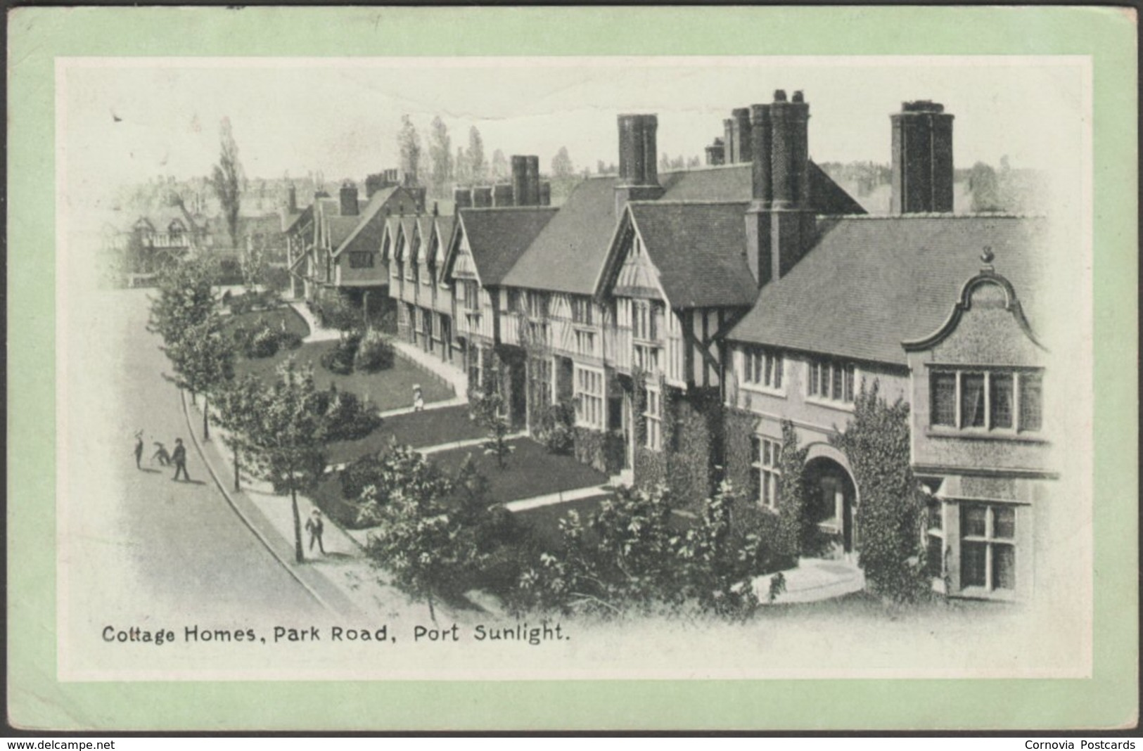 Cottage Homes, Park Road, Port Sunlight, Cheshire, 1906 - Lever Brothers Postcard - Other & Unclassified