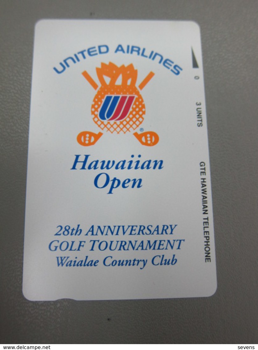 Tamura Phonecard,the 28th Hawaiian Golf Open,mint - Hawaii