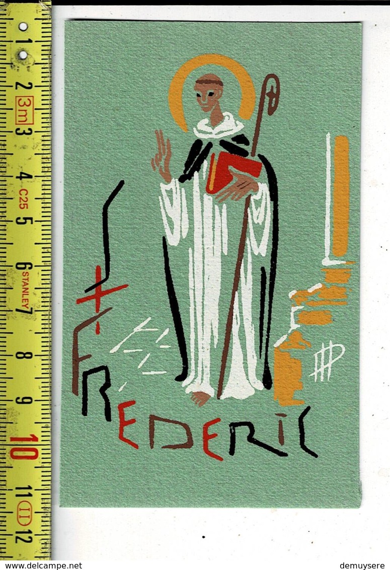 KL 3829 - IMAGE RELIGIEUSE - VERSO BLANCO - ANGE MICHEL - LYON - Santini