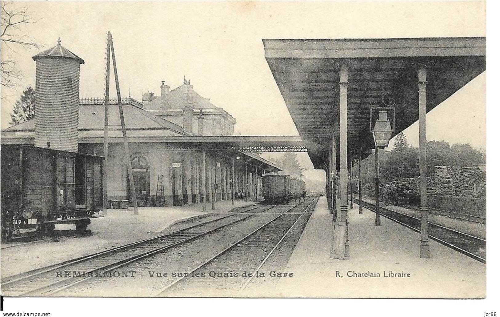 88 - Vosges - Remiremont - Gare - Remiremont