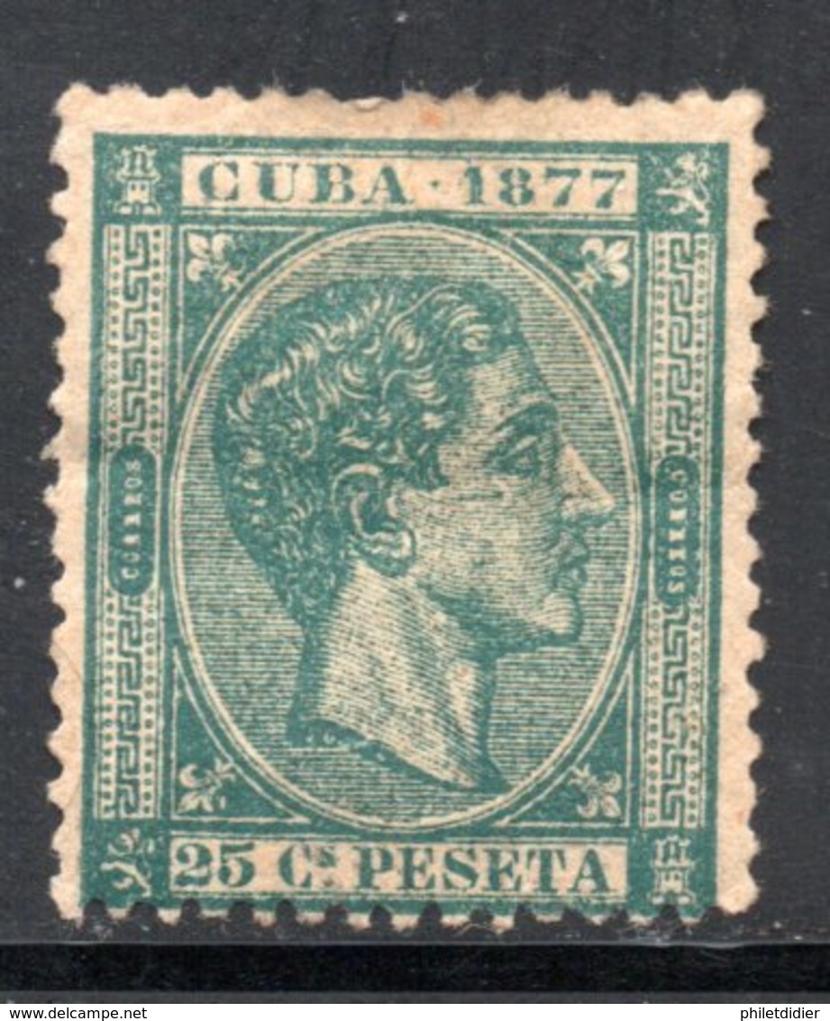 YT 19 DE 1877 NEUF * - Cuba (1874-1898)