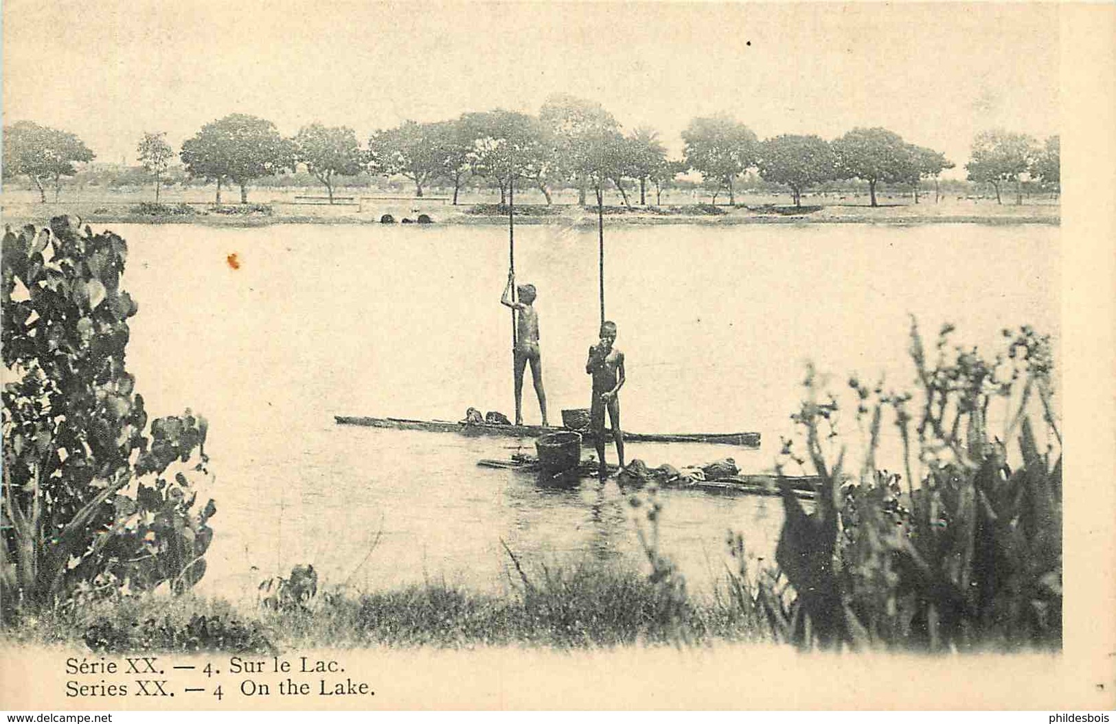 ASIE  INDE  Sur Le Lac - India