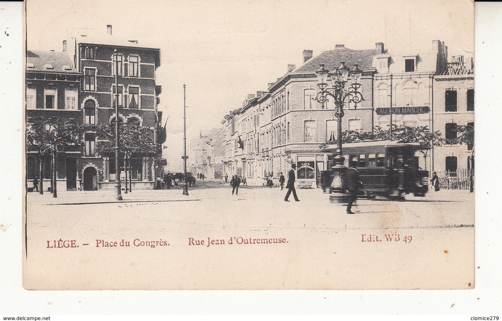 Carte Liège - Liege