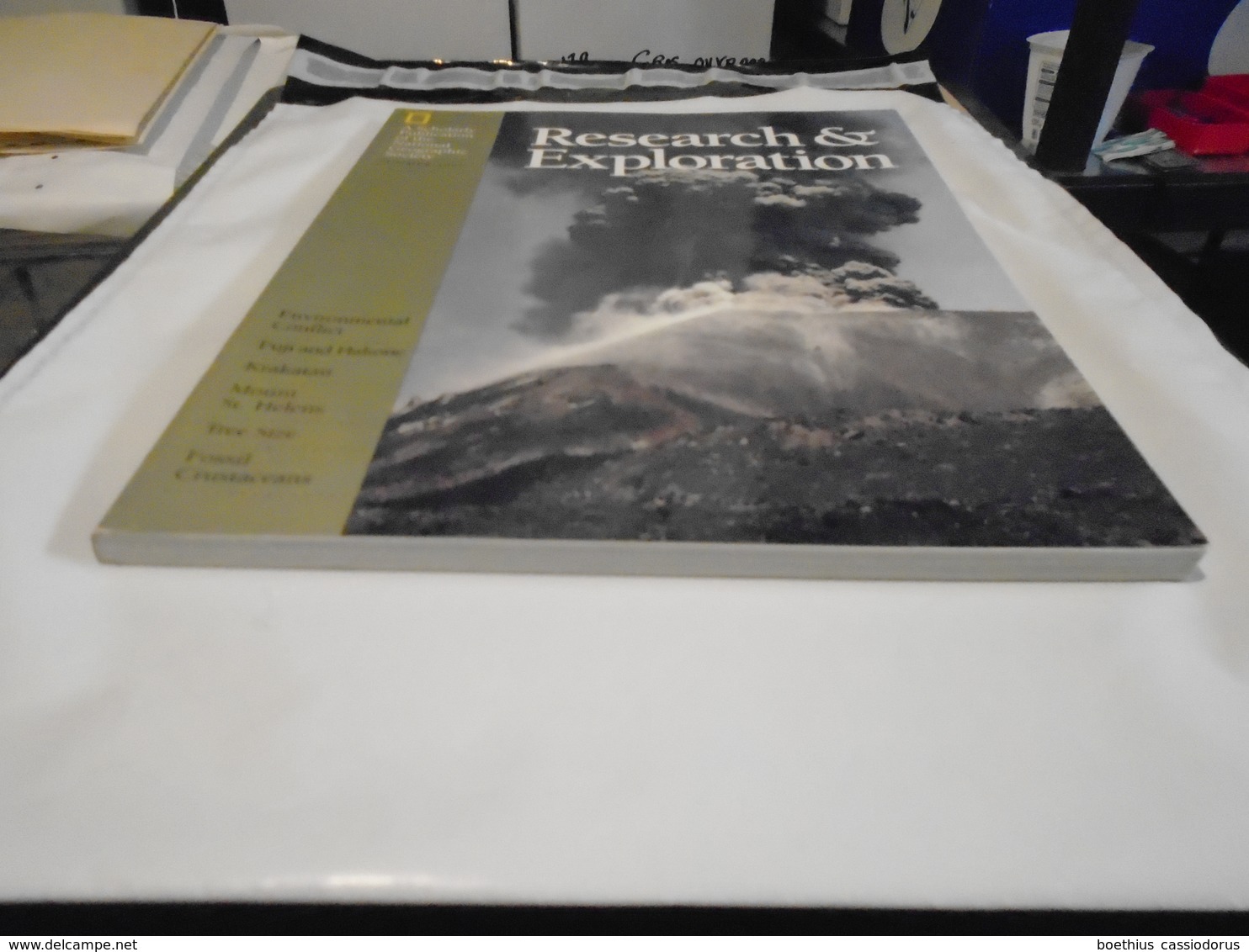 FUJI AND HAKONE KRAKATAU MOUNT ST HELENS... VOLCANS RESEARCH AND EXPLORATION1991 / SUMMARY WITH FOTOS - Geowissenschaften