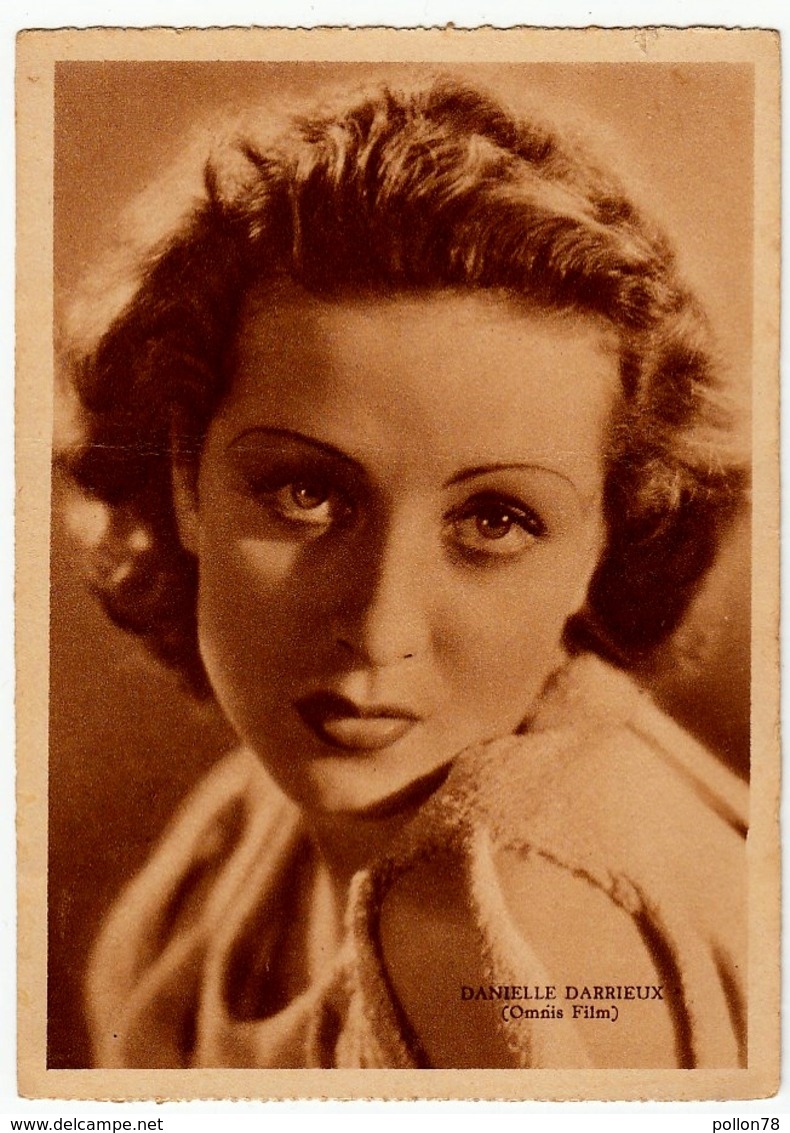 ATTORI - ATTRICI - DANIELLE DARRIEUX (OMNIS FILM) - Rizzoli & C. - Milano, 1940-XVIII - Vedi Retro - Attori