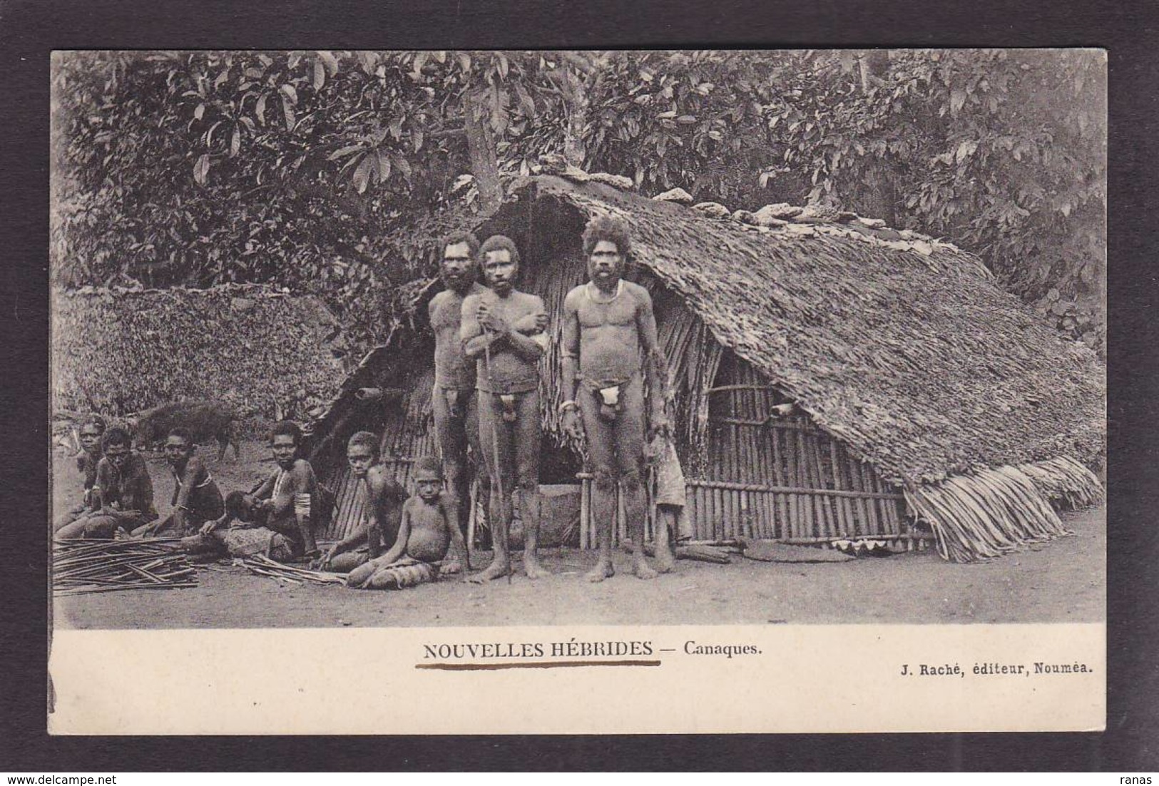 CPA Nouvelle Guinée Papouasie Océanie Type Ethnic Non Circulé Nude Nu Masculin - Papua-Neuguinea