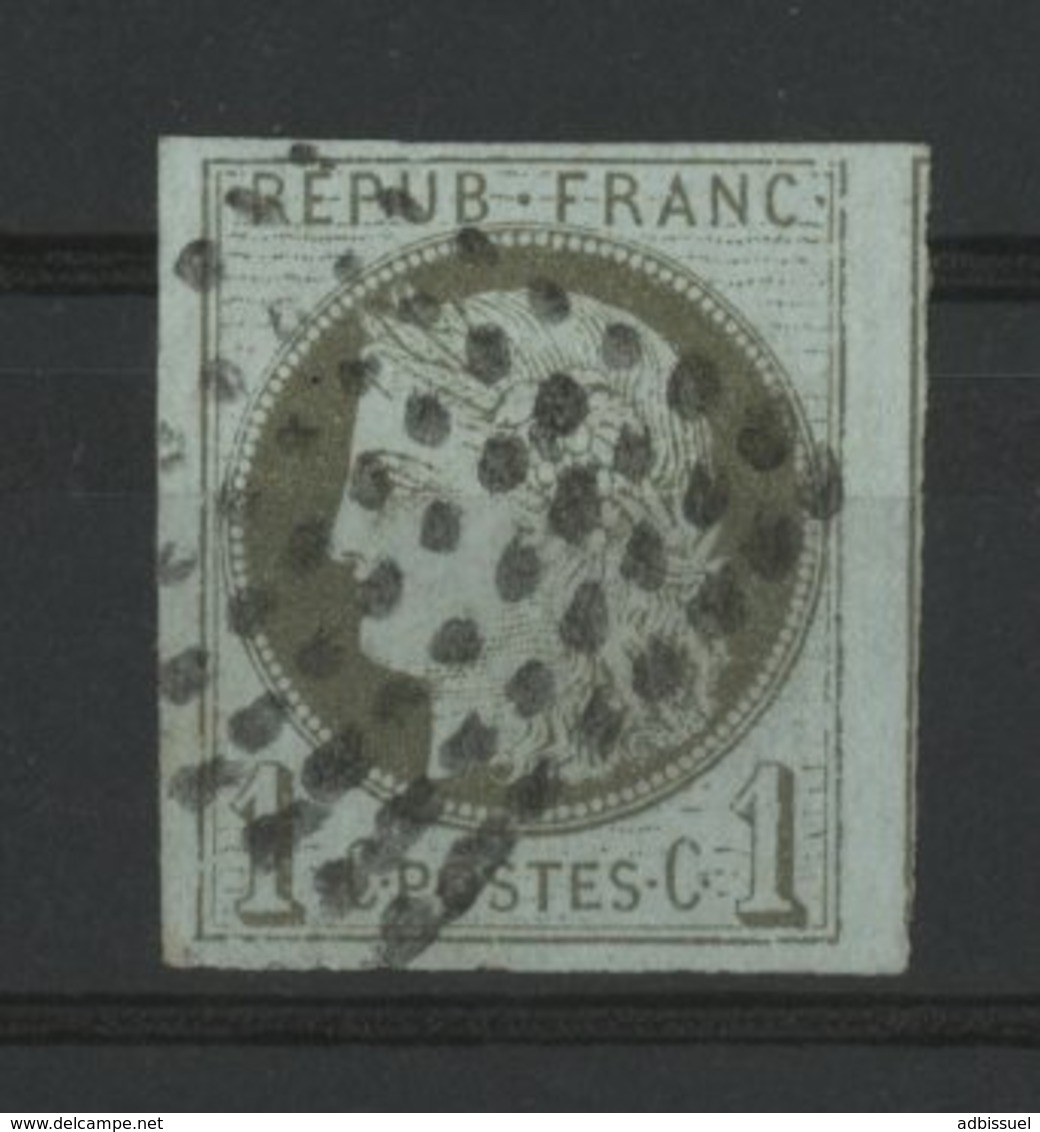 N° 14 / COLONIES GENERALES Cote 14 € 1ct Vert Type Cérès Avec De Belles Marges Et Filet Voisin. Lire Description - Cérès