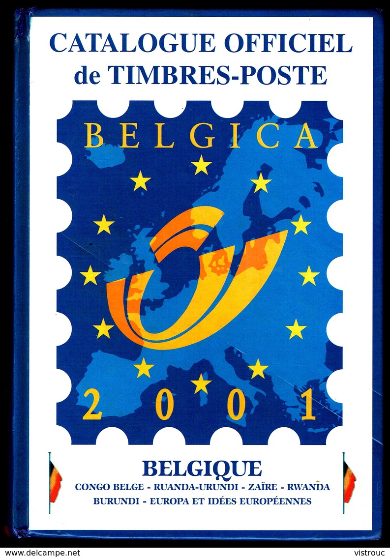 Catalogue C.O.B. 2002 FR - Belgique, Congo Belge, Ruanda-Urundi, Zaïre, Rwanda, Burundi, Kasaï, Europa, Idée Européenne - Belgique