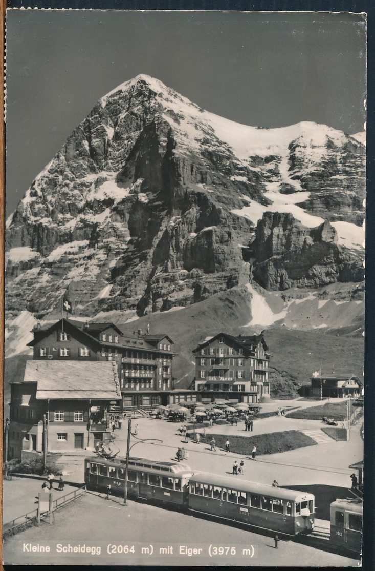 °°° 18097 - SWITZERLAND - BE - KLEINE SCHEIDEGG MIT EIGER - 1960 With Stamps °°° - Autres & Non Classés