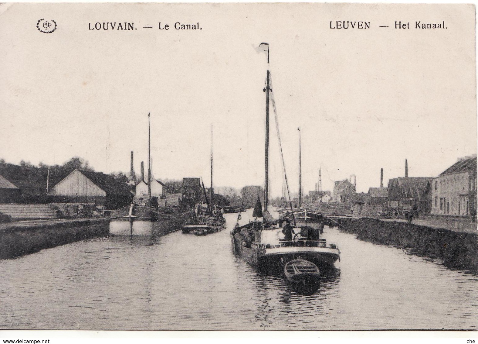 Louvain Le Canal Péniche - Leuven