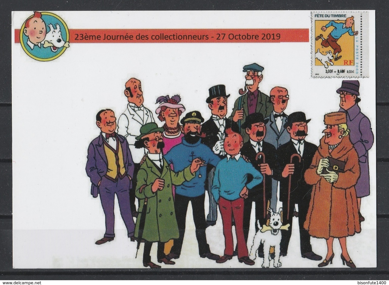 CP Tintin : 23ème Journée Des Collectionneurs - 27 Octobre 2019. - Comics