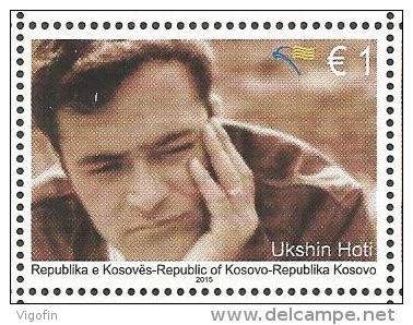 KOS 2015-315 UKSIN HOTI, KOSOVO, 1 X 1v, MNH - Kosovo