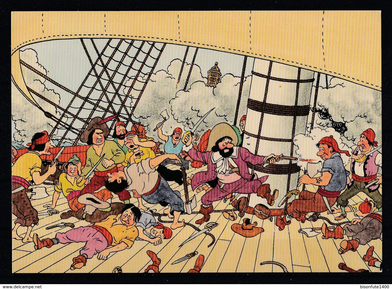 CP Tintin : Edition Hergé Moulinsart 2012 ( Format 17,5 Cm X 12,5 Cm ). - Bandes Dessinées