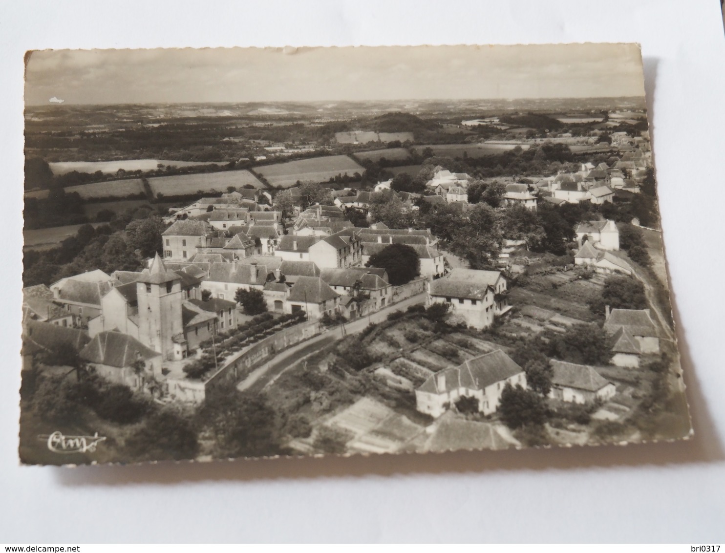 CPSM 64 - ARTHEZ DE BEARN - Vue Générale Aérienne. - Arthez De Bearn