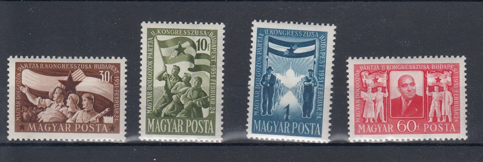 Ungarn Michel Cat.No.    Mnh/** 1146/1149 - Unused Stamps
