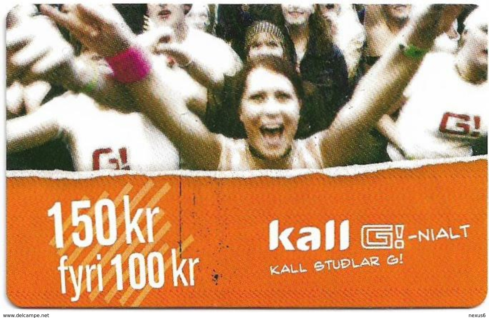 Faroe - Kall Studlar, 150Kr. GSM Refill, Exp.08.2005, Mint - Faeroër