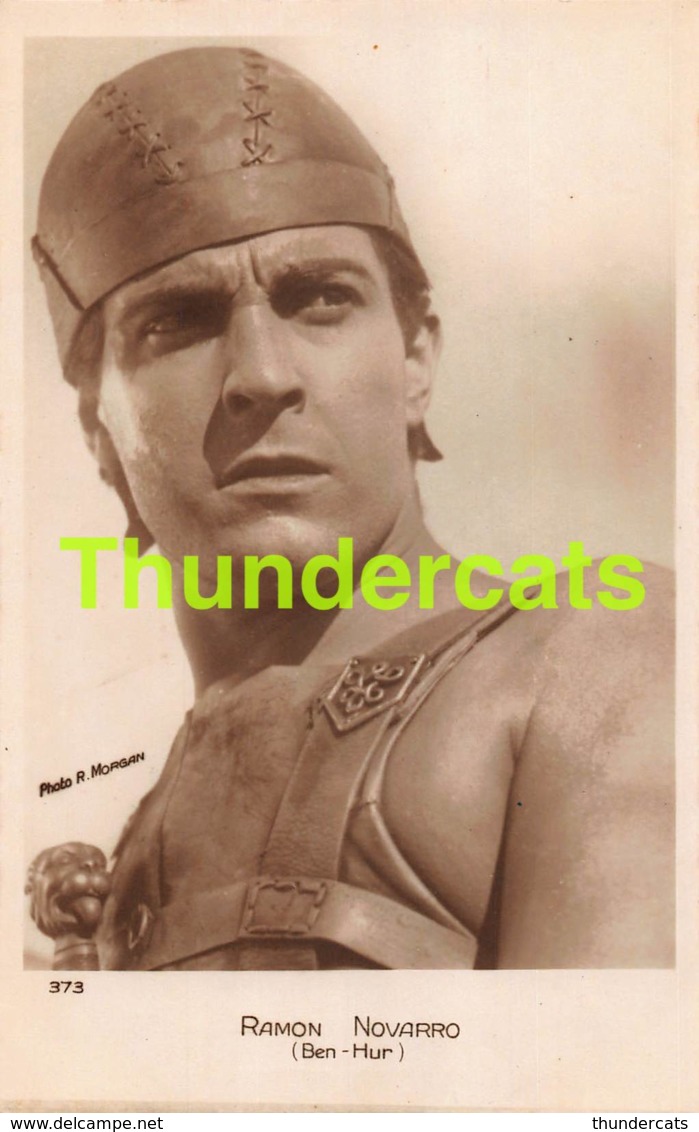 CPA BEN HUR RAMON NOVARRO RPPC REAL PHOTO POSTCARD CINEMA MOVIE STAR - Actors