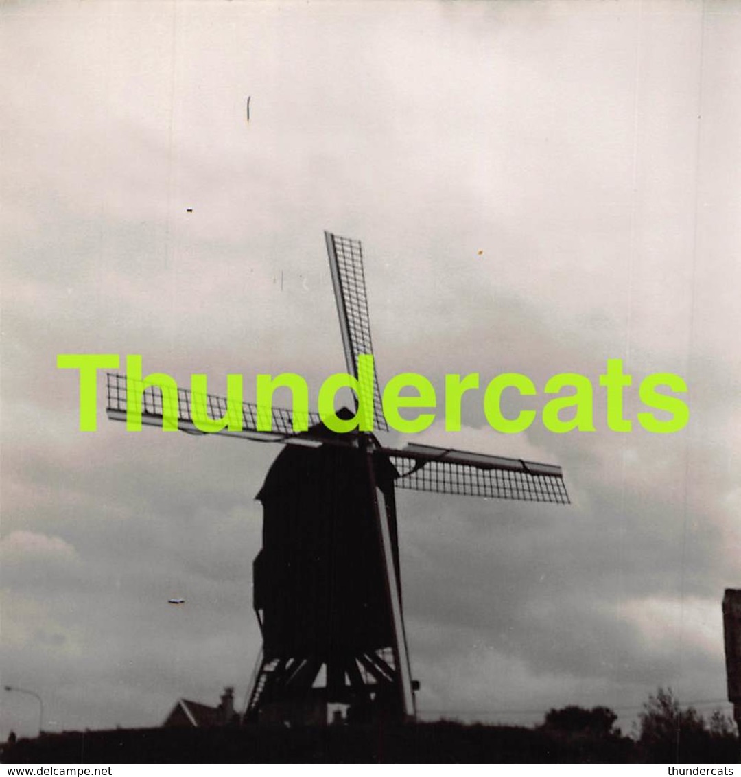 OOSTVLETEREN OOST VLETEREN MOLEN MOULIN FOTO PHOTO 1960's   ( 9 CM X 8,5 CM ) - Vleteren