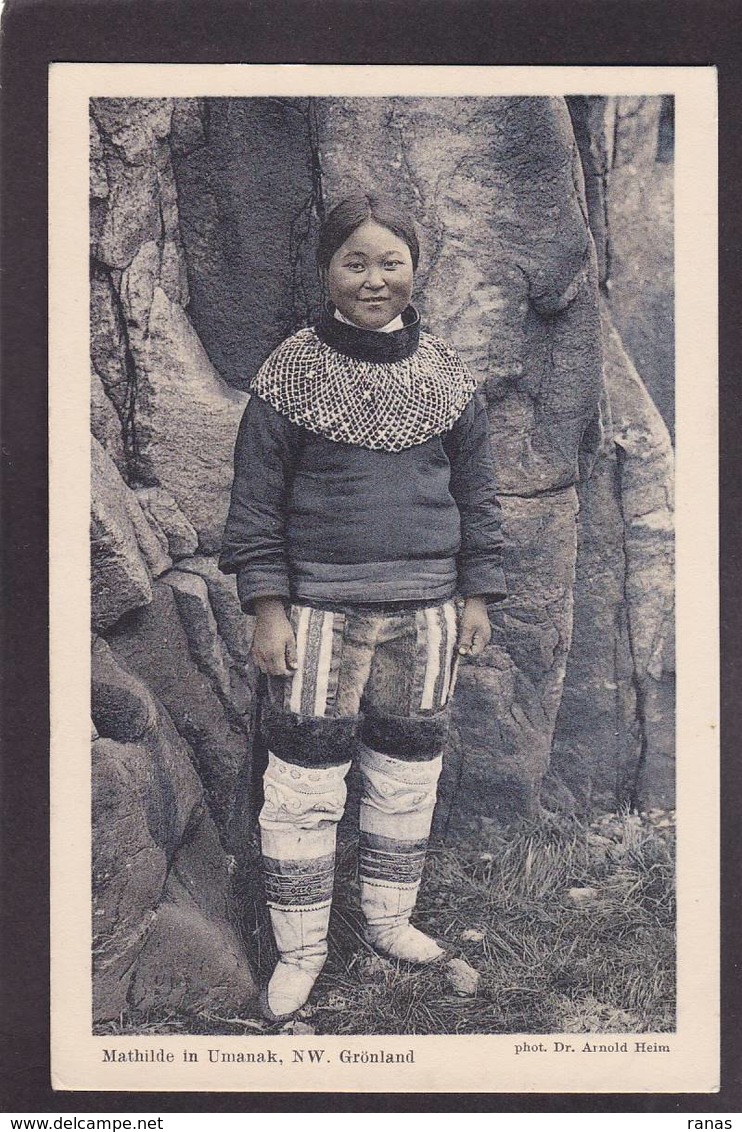 CPA Groenland Type Ethnic Non Circulé - Greenland