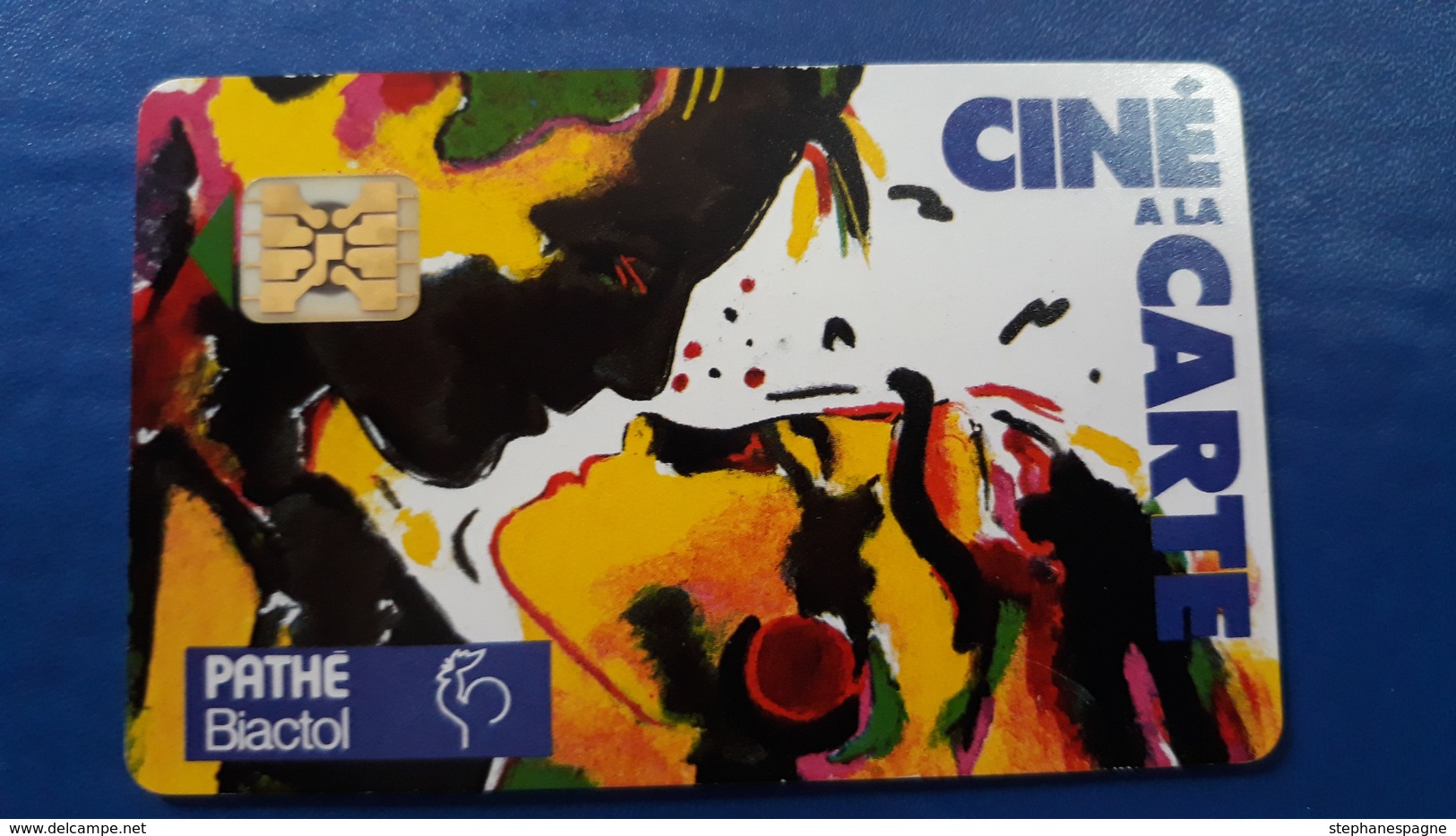 CINECARTE PATHE CINEMA BIACTOL SCHLUMBERGER SC4 - Entradas De Cine