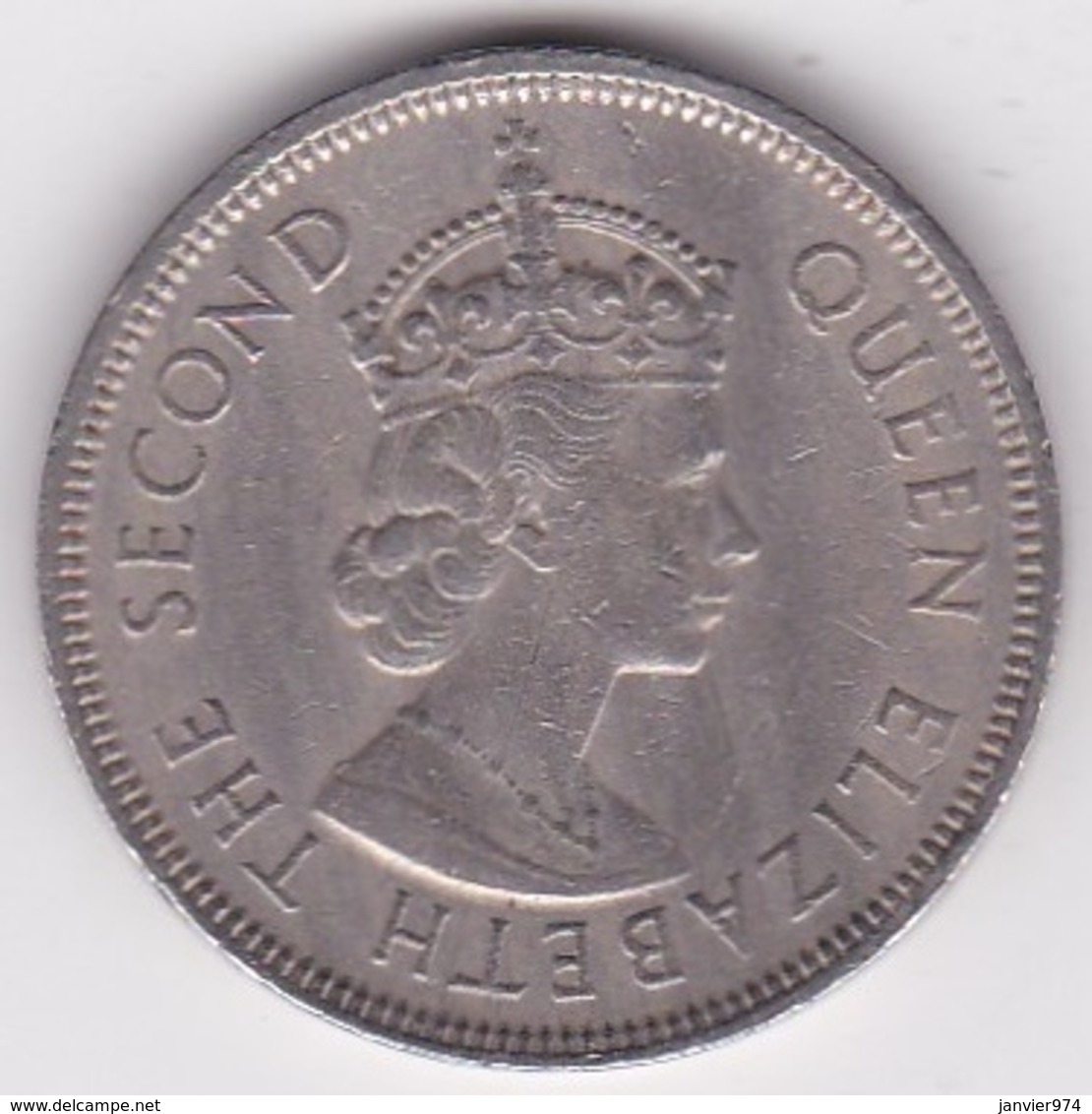 Ile Maurice One Rupee 1971 Elizabeth II. KM# 35 - Maurice