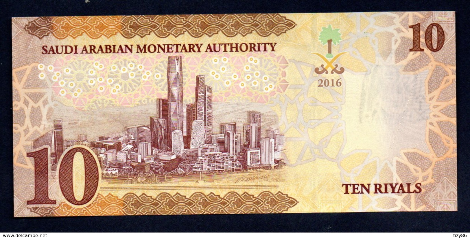 Banconota Arabia Saudita - 10 Rials 2016 (FDS/UNC) - Arabia Saudita