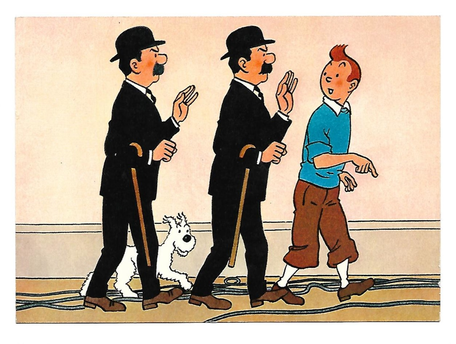 Les Aventure De Tintin Par Hergé Dupont Et Dupont - Fumetti