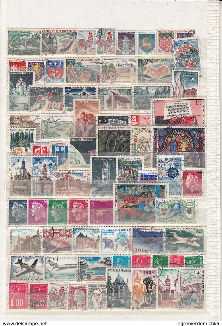 FRANCE De 1907 à 2000 - GROS LOT De TIMBRES Oblitérés - A Saisir ! - Sammlungen