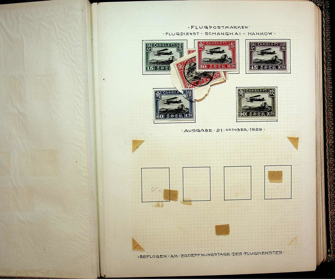 */gest. 1897-32, a part of an oldtime collection in just one album, several interesting material from colour shades, spe