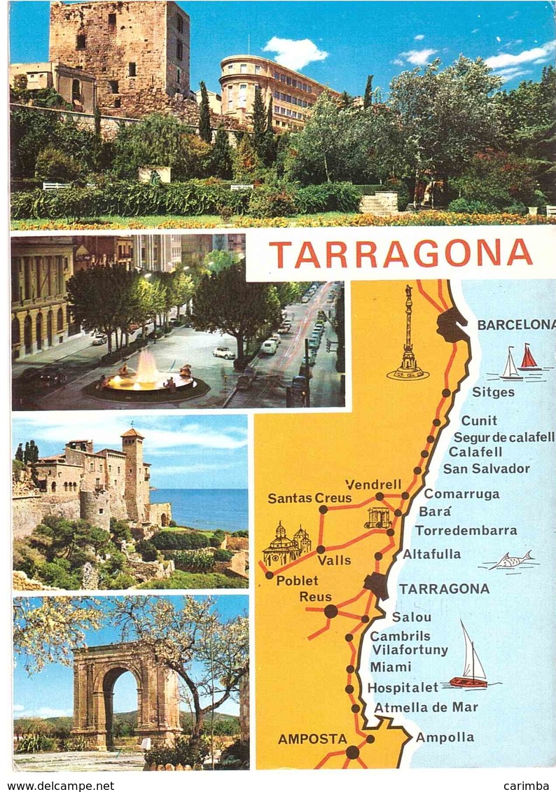 TARRAGONA - Carte Geografiche