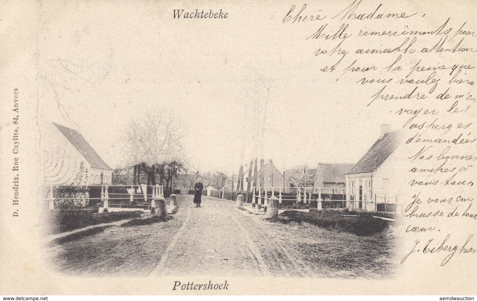 WACHTEBEKE. 6 Cartes Postales. - Other & Unclassified