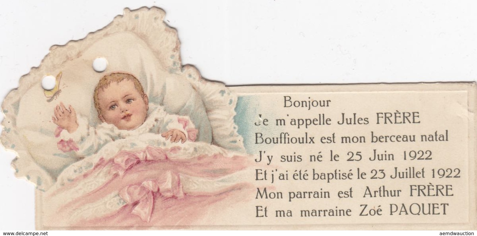 NAISSANCE. Environ 300 Petits Faire-part De Naissance I - Other & Unclassified