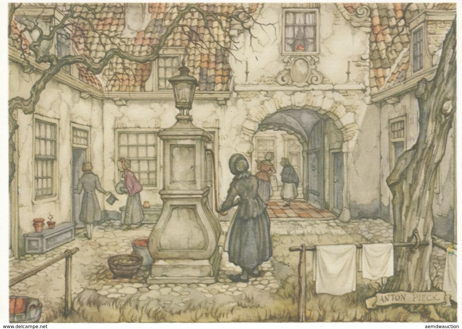 Anton PIECK - Images, Cartes Postales, Calendriers, Inv - Autres & Non Classés