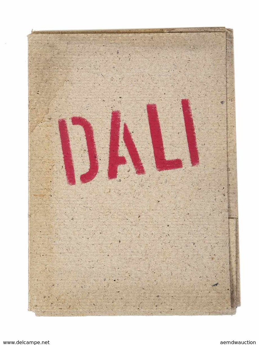 [DALI] Salvador DALI. Galerie D, Praha 15. VI - 23. VII - Non Classés