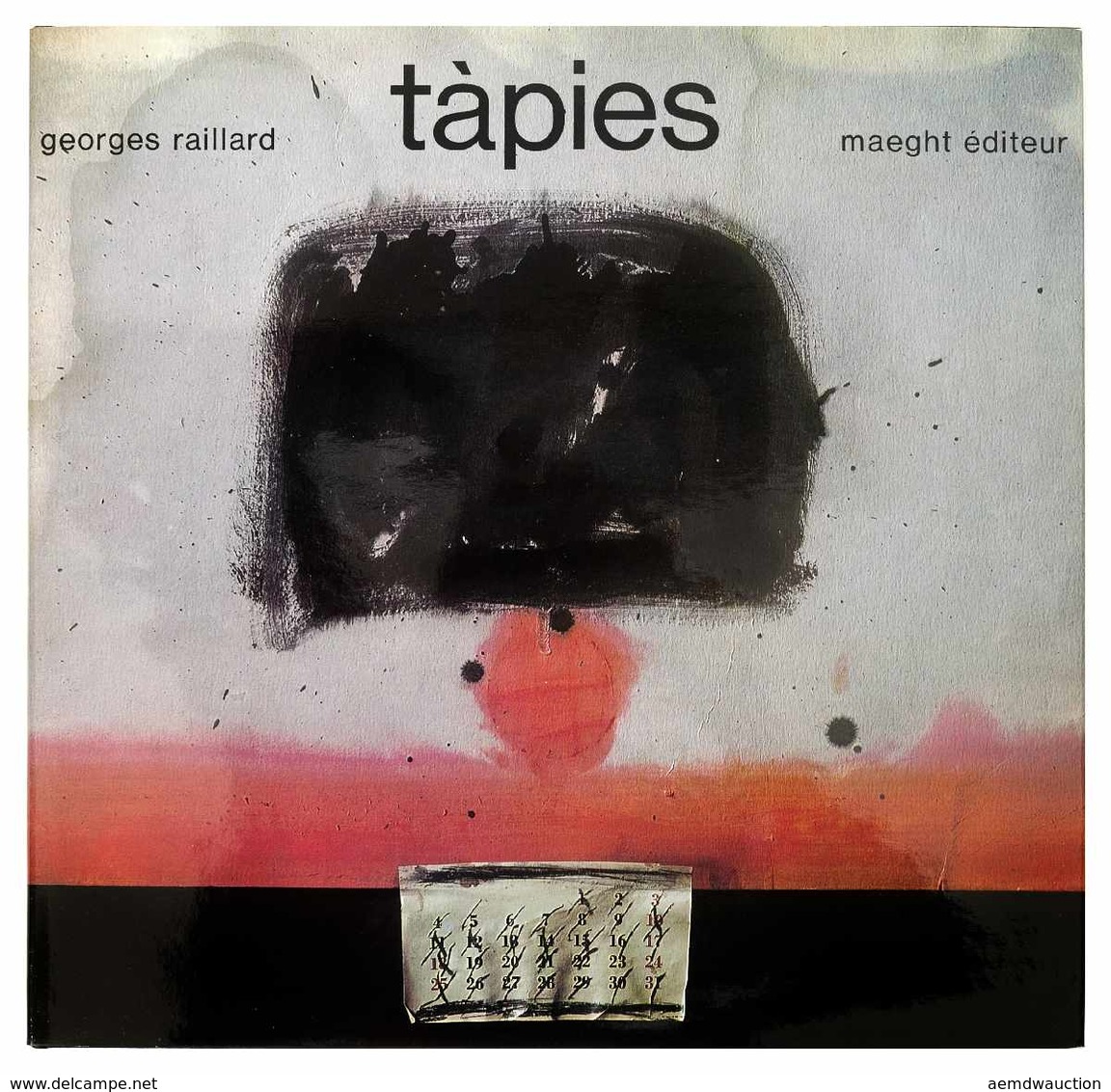 [TÀPIES] Georges RAILLARD - Tàpies. - Non Classés