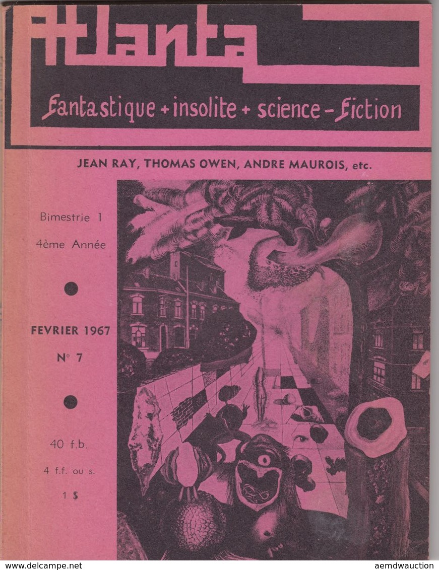[Jean RAY] ATLANTA. Revue De Littérature Parallèle Sous - Non Classés