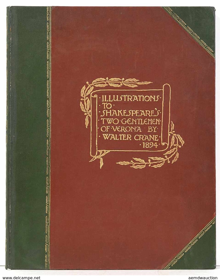 Walter CRANE - Eight Illustrations To Shakespeare's Two - Non Classés