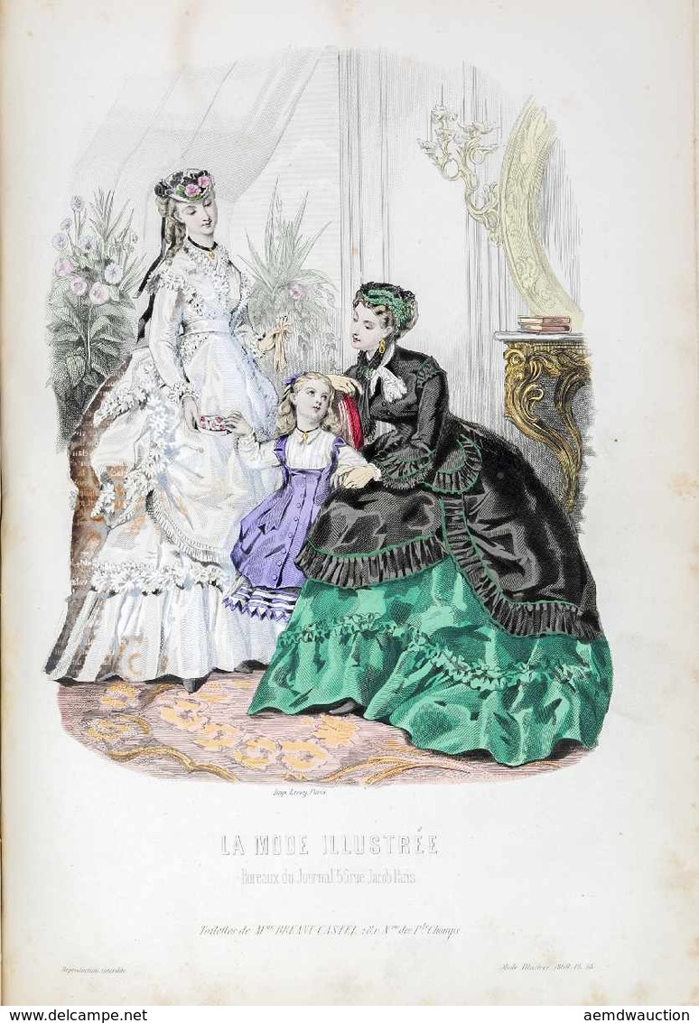 LA MODE ILLUSTRÉE, Journal De La Famille. Lot De 6 Anné - Autres & Non Classés